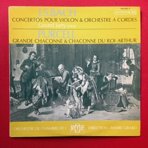 BACH - PURCELL - JARRY - GIRARD - CONCERTOS POUR VIOLON - RCA LP - Bild 1 von 3