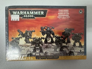 Warhammer 40K Chaos Death Guard Plague Marines fuori produzione finecast sigillato nuovo B - Foto 1 di 2
