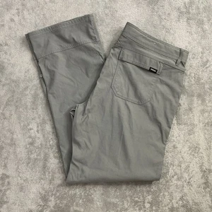 prAna Pants Mens 40x31” Gray Stretch Zion Quick Dry Hiking Nylon Cargo Outdoor - Picture 1 of 14