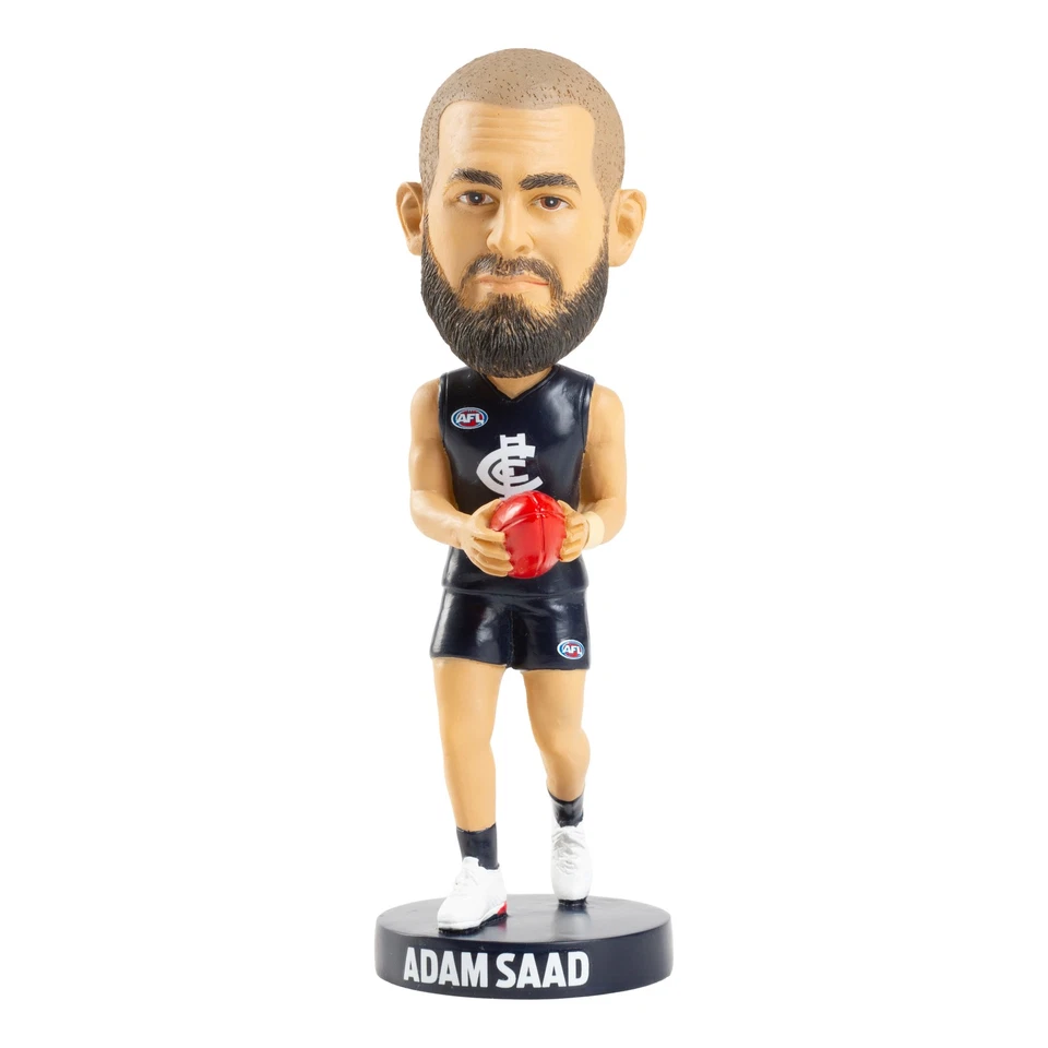 Carlton Blues Adam Saad AFL Bobblehead Collectible Bobble Head Statue