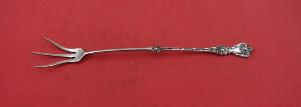 King Edward by Whiting Sterling Silver Lettuce Fork  8 1/4" - Image 1 of 2