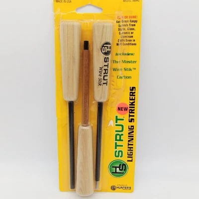 Hunters Specialties HS Strut Lighting Strikers NOS Turkey Box Strikers  - Image 1 of 4