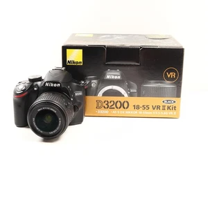 Nikon D3200 Digital SLR Camera With 18-55mm VR II Lens -VM 7834 MT- - Picture 1 of 12