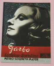 GRETA GARBO 2007 BREYGENT CLASSIC MOVIE POSTER CARD #5 LA REINE CHRISTINE