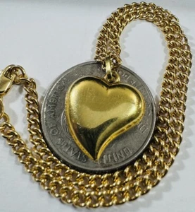 Pure New 18K 750 Anklet Gold 9.5” Long Women’s Heart Charm Anklet 5.7g 3.2mm - Picture 1 of 24