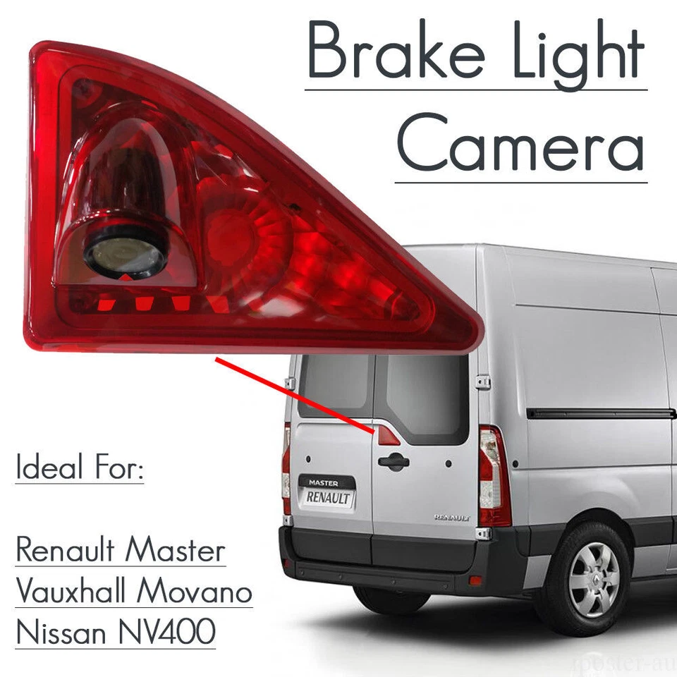 Rear Door Brake Light Parking Van Reverse Camera For Renault Master Movano NV400 - Image 1 of 4