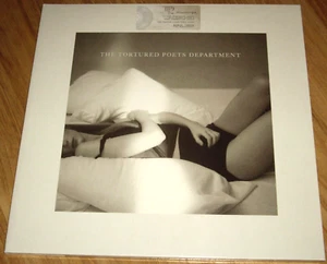 TAYLOR SWIFT *2 x LP ' TTPD Phantom Clear - The Manuscript ' 2024 NEW & SEALED - Picture 1 of 3