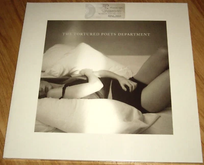 TAYLOR SWIFT  *2 x LP  ' TTPD Phantom Clear - The Manuscript ' 2024 NEW & SEALED - Image 1 of 3