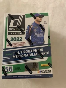 2022 Panini Donruss Racing Trading Cards Blaster Box (1 Auto or Memorabilia) New - Picture 1 of 4