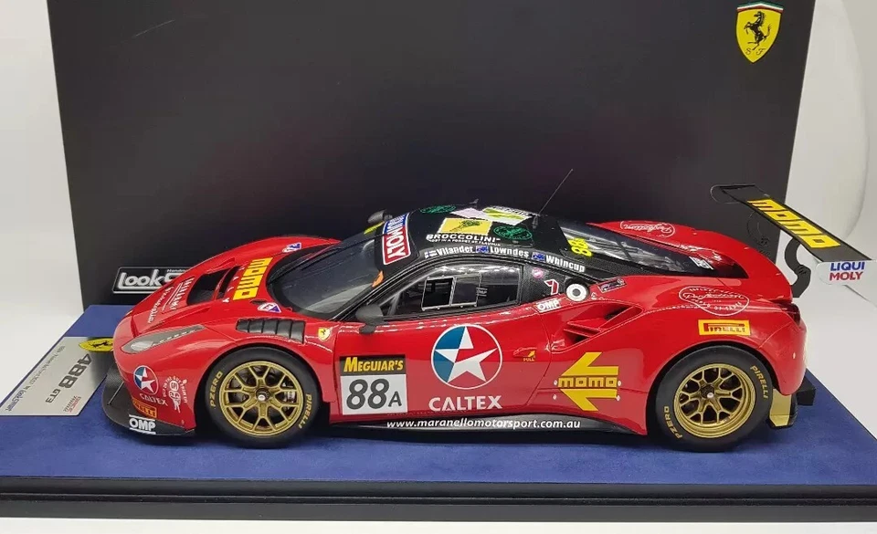 Looksmart models 1.18 Ferrari 488 GT3 2017 Bathurst winner 12 hour LS18RC12 - Image 1 of 3