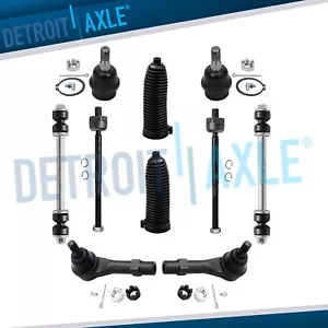 10pc Lower Ball Joint TieRod Kit for Ford Explorer Mazda B2300 B2500 B3000 B4000 - Picture 1 of 7