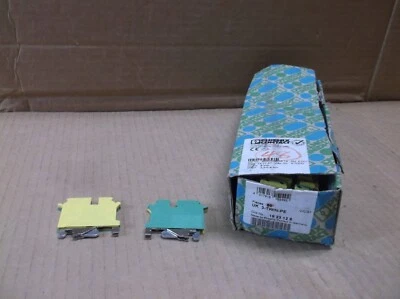 Quantity 35) UK 3-TWIN-PE Phoenix Contact NEW Ground Terminal Block 1923128 - Image 1 of 4