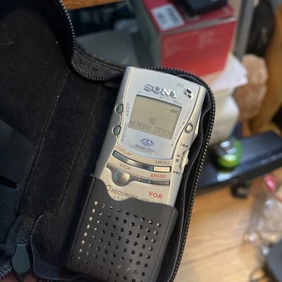 SONY IC Recorder ICD-With Case (8) - Image 1 of 4
