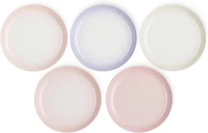 Le Creuset Piatto Sfera Rosa Collezione 17cm 6,7" Set 5 Gres Giappone Nuovo - Foto 1 di 5