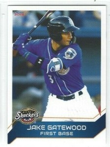 2018 Biloxi Shuckers (Double A-Milwaukee Brewers) Jake Gatewood