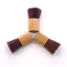 Bamboo Handle Nail Dust Clean Cleaning Brush Manicure Pedicure File Tool