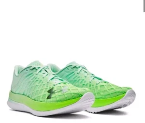 Under Armour Flow Velociti Elite Green Running Shoes 3026801-300 Men Size 10 New - Picture 1 of 12