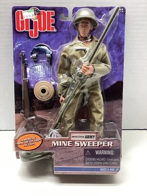 GI Joe 12" US Army Mine Sweeper Action Figure New Hasbro 1999 - Image 1 of 4