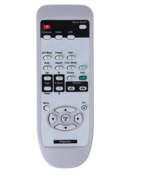 Remote control Projector Epson EMP-S3 EMP-S3 X3 S4 EMP-83 EMP-83H  - Image 1 of 1