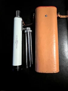 Vintage Research Optical Co. Mark II Telescope 20x30mm Tripod &Leather Case - Picture 1 of 14