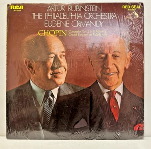 Artur Rubinstein Vinyl LP Chopin Concerto No 2 Eugene Ormandy 1969 Shrink NM/NM - Picture 1 of 3