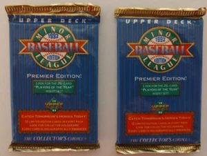 2 Packungen 1992 Upper Deck Premier Edition - Bild 1 von 2