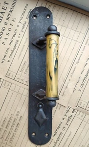 Vintage 1950s Soviet USSR Door Handle Vein Rods Handle vintage bakelite - Picture 1 of 12