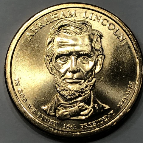 2010-D - Abraham Lincoln Presidential Golden Dollar Coin Cover