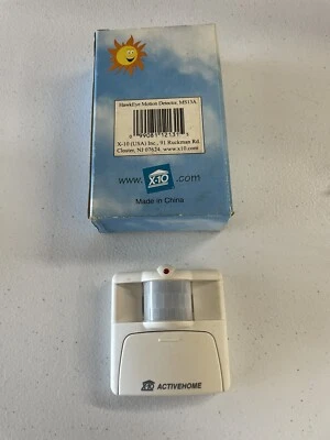 X10 - MS13A HAWKEYE MOTION DETECTOR | HOME SECURITY SYSTEM REPLACEMENT PARTS - Image 1 of 4