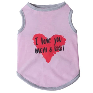 Vest Coat Shirt T-Shirt Cat Thin Costu Pet Apparel Puppy Clothes Small Dog Dog - Picture 1 of 39