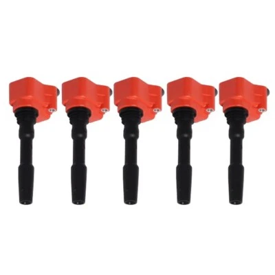 Performance Ignition Coil Set of 5 for Audi A3/ A4/ A6/ A8 Quattro/ Q3/ Q7/ RS3 - Image 1 of 4