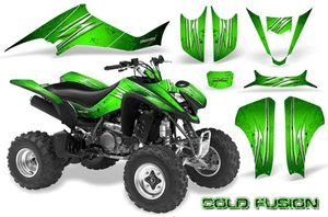 SUZUKI LTZ 400 KAWASAKI KFX 400 03-08 GRAPHICS KIT CREATORX DECALS CFGB - Picture 1 of 1