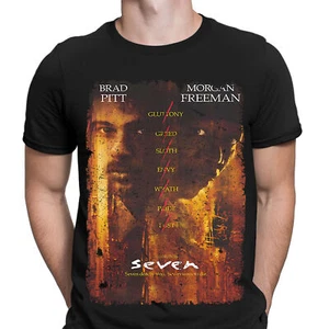 Crime Movie Poster T-Shirt Thriller 90s Film Retro Vintage Mens T shirts #9UJG - Picture 1 of 3