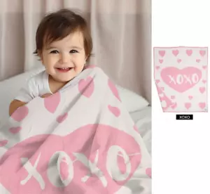 ComfyLuxe Kinderdecke XOXO & Herzmuster - Bild 1 von 3