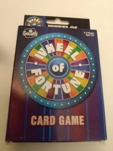 Wheel of Fortune Card Game 2022 Goliath Complete New In Box, Cards Sealed/Unused - Picture 1 of 3