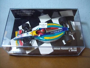 1/43 MINICHAMPS 430 950015 JORDAN PEUGEOT EJR195 1995 EDDIE IRVINE - Picture 1 of 5