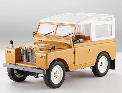 FMS 1:12 Land Rover Series II RTR Officially Licenced RC Model - Tan - Image 1 of 4