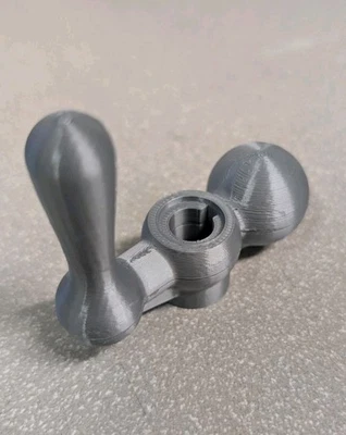 Atlas Craftsman 618 6"Lathe Crossfeed Ball  Crank Thumb Hand Wheel handle - Image 1 of 4