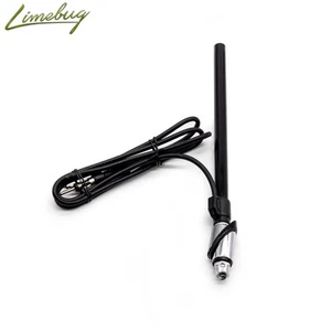 Classic T1 Beetle Antenna Wing Mounted Chrome VW - Picture 1 of 1