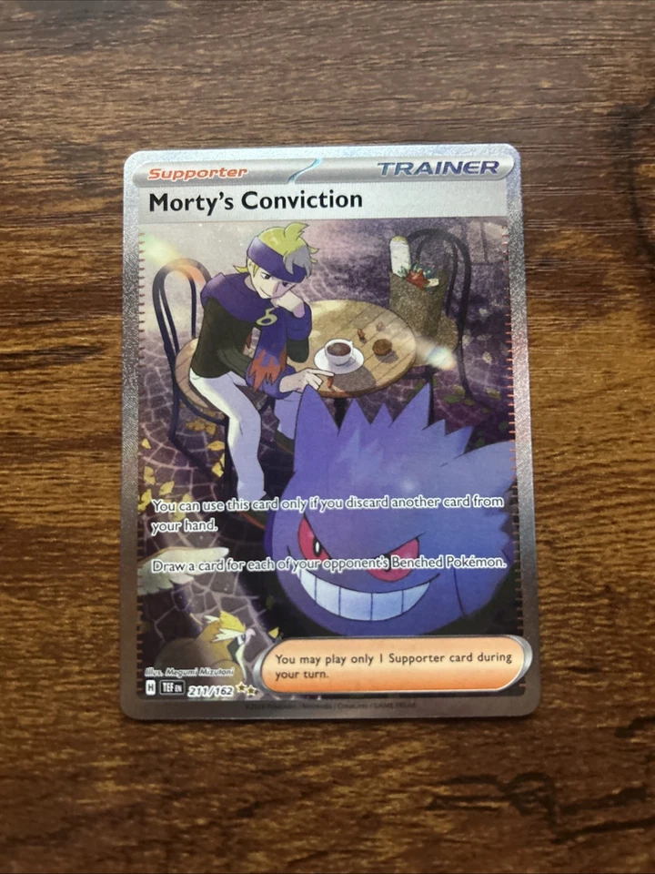 Morty's Conviction 211/162 SV05: Temporal Forces Holo - Image 1 of 2