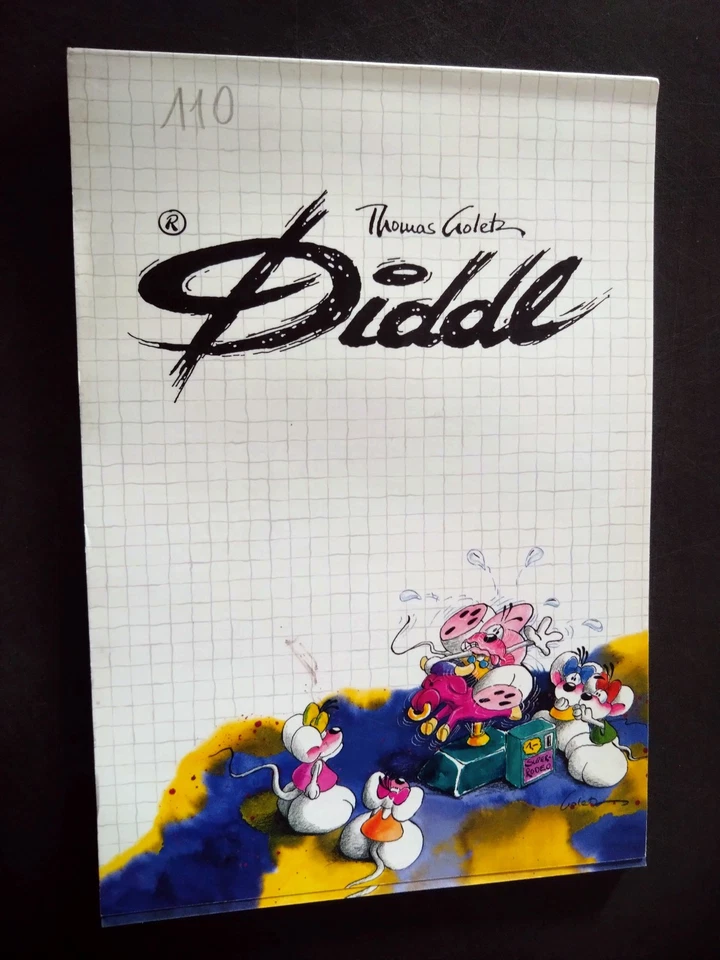 Diddl bloc ancien A5  n° 110  -  25  feuilles blanches - Photo 1/1