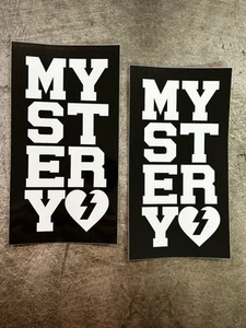 MYSTERY Skateboards Stickers XL Mystery Sticker Vintage Skateboard Sticker Real - Picture 1 of 2
