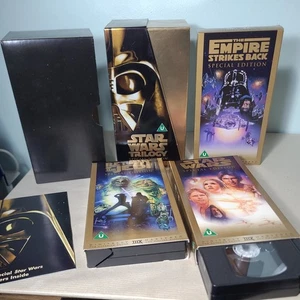 Star Wars The Original Trilogy Special Edition VHS Cassette Box Set 1997 - Picture 1 of 11