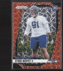 Byron Murphy II 2024 Panini Prizm #317 Disco Seattle Seahawks RC NFL Card - Picture 1 of 2