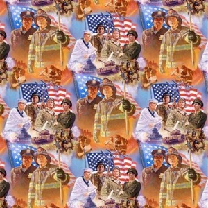 Hometown Heroes-David Textiles-BTY - Picture 1 of 2