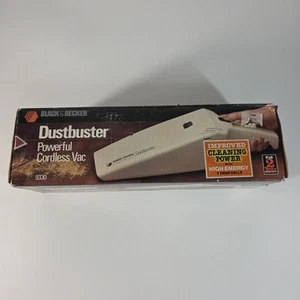 Vintage Black & Decker Dustbuster Cordless Vac Model 9330 | 1980s Sealed - Picture 1 of 4