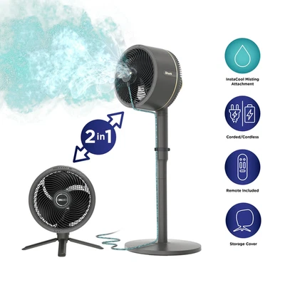 Shark FlexBreeze Fan with Mist Attachment Cordless & Corded Outdoor Indoor - Image 1 of 3