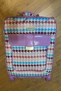 Samantha Brown Hahnentritt 20" Handgepäck MEHRFARBIGER SPINNER Gepäck - Bild 1 von 8