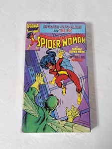 Spider-Woman and the Fly: The Female Superhero 1991 Marvel Video VHS NEW Sealed - Picture 1 of 6