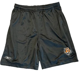 Vintage Reebok On Field Cincinnati Bengals Mesh NFL Shorts With Pockets Youth M - Picture 1 of 10